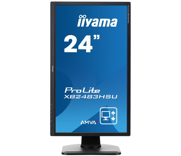 iiyama XB2483HSU czarny - 159635 - zdjęcie 2